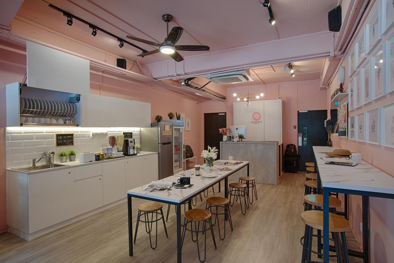 Quarters Capsule Hostel Singapore Bagian luar foto